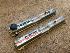 86-92 Toyota Supra 7mge Left Right Intake Valve Cover 7m Rocker Lid Cressida