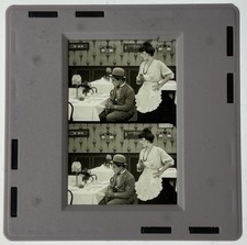 Charlie Chaplin 25mm Film Negative Slide Vintage Silent Film Scene B W Frame