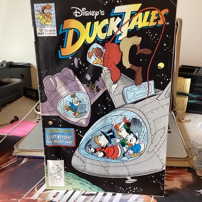 Disney Comics Disney's DuckTales #12 Lost Beyond the Milky Way Donald Duck Color