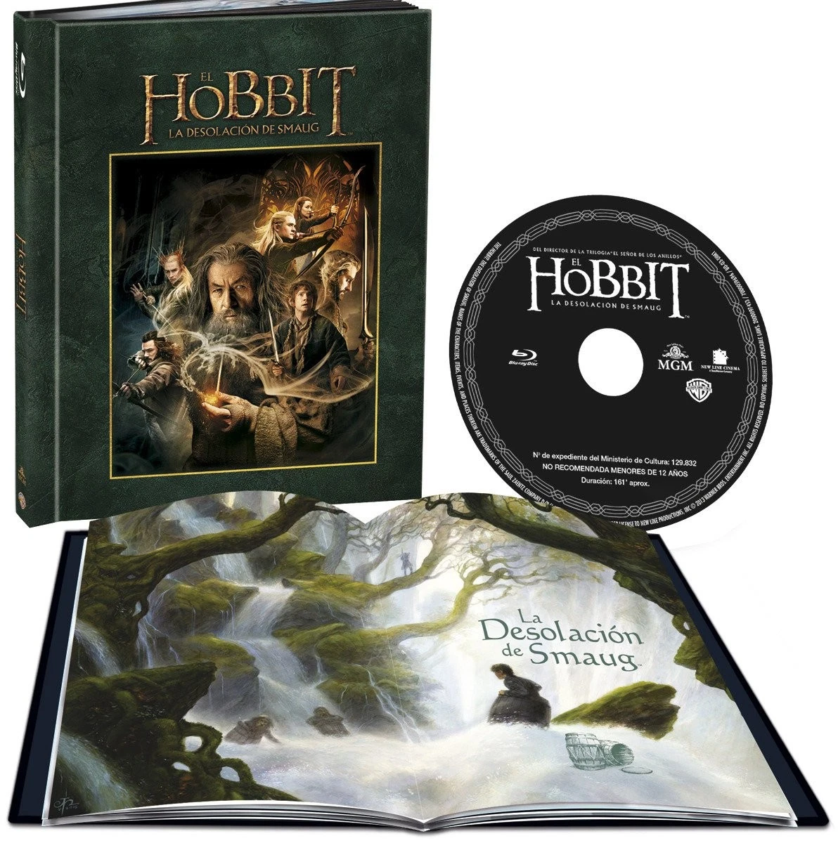 El Hobbit: La Desolación de Smaug (Blu-ray)
