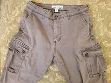 Amazon Essentials,  Khaki Cargo Pants, Mens Size 28W x  28L, straight, ctn blend