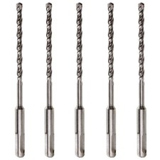 Image of SDS Plus Masonry Drill Bits 5.5mm x 160mm Pack of 5 Tungsten Carbide Concrete