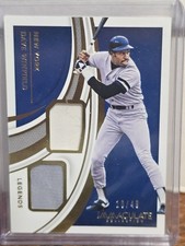 2021 Panini Immaculate Collection - Legends Dual Materials Dave Winfield #LDM-DW