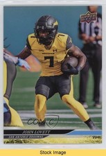 2025 Upper Deck UFL Blue John Lovett #49 READ 16vq