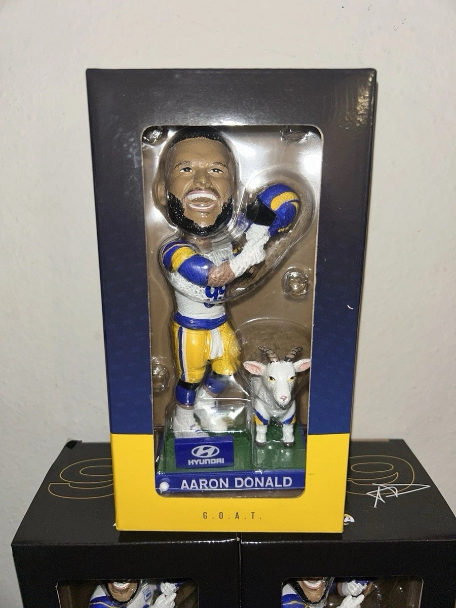 AARON DONALD フィギュア G.O.A.T. ボブルヘッド Aaron Donald Bobble Head THE GOAT Giveaway 11/23/25 Los Angeles