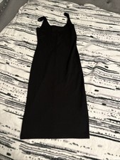 Forever 21 Sleeveless Tank Dress Medium Black