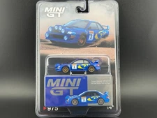 Mini GT Subaru Impreza WRC98 1998 Rally Monte-Carlo 3rd Place #3 #975 1/64
