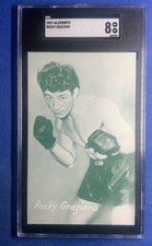 1947-66 Exhibits Rocky Graziano SGC 8** Pop3** I Grade Higher