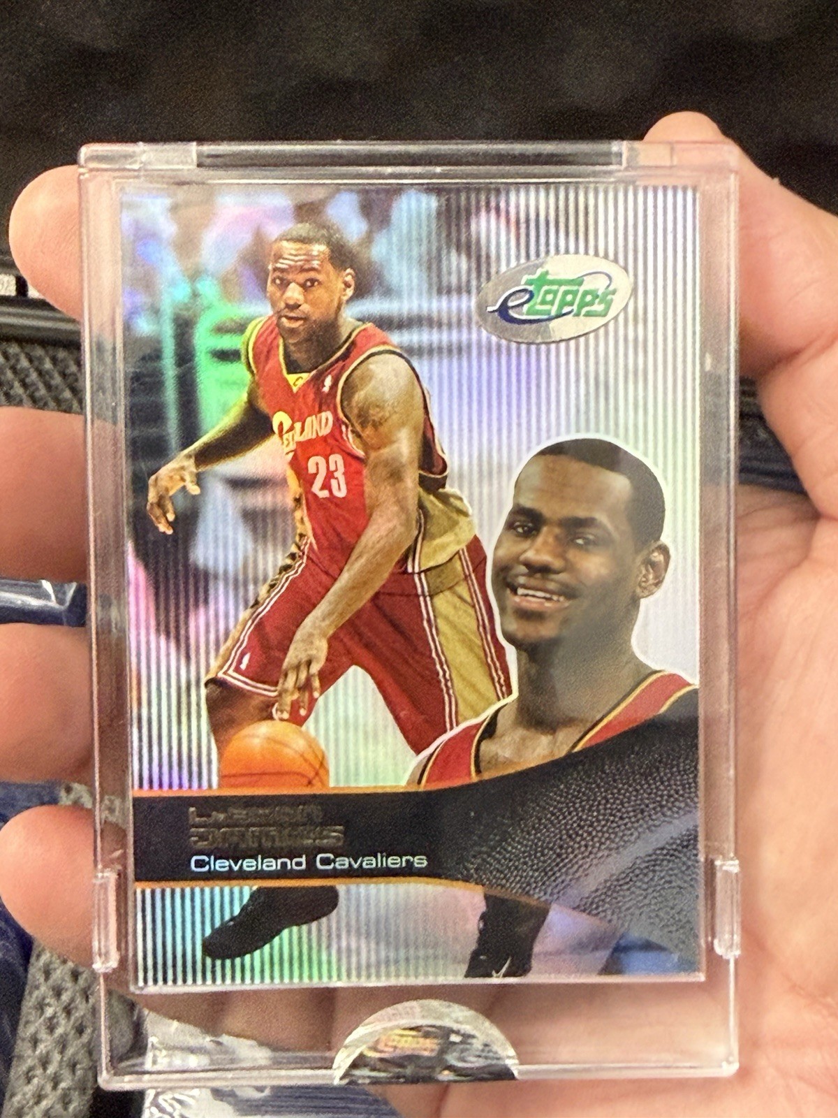 2003 eTOPPS LeBRON JAMES RC ROOKIE #43 Cleveland Cavaliers