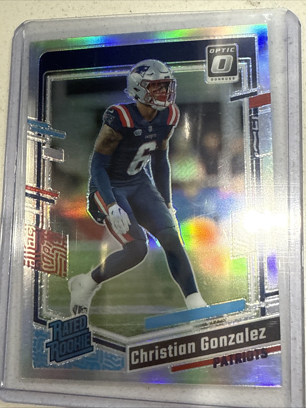 2023 Panini Donruss Optic - Rated Rookie Christian Gonzalez #274 Holo Prizm (RC)