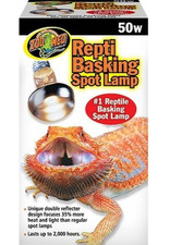 Zoo Med Repti Basking Spot Lamp 50W Bulb Watt Reptile Bulb