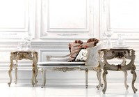 Beistelltisch Tisch Couchtisch Wohnzimmertisch Holz Royal Beistell Barock Tische
