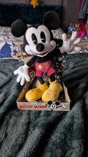 Mickey Mouse 90th Anniversary Plush In Card Display Stand