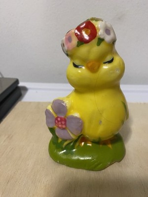 Easter Chick Vintage Candle