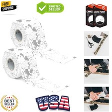 Camo Form Self-Cling and Reusable Fabric Camouflage Wrap, Adds Grip and Shiel...