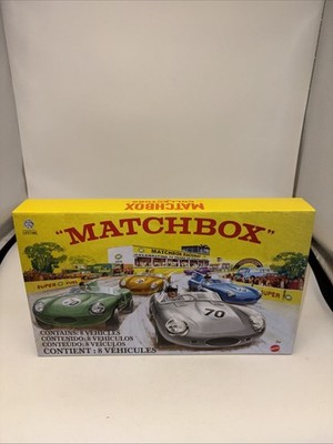 Matchbox 70th Anniversary 8 Die-Cast Cars 1:64 Scale Set Brand New