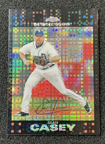 Sean Casey #134 2007 Topps Chrome card