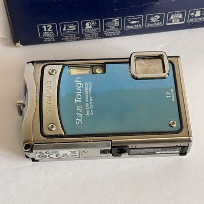 Olympus Stylus Tough 8000 12.0MP Digital Camera - Blue Tested Shockproof A