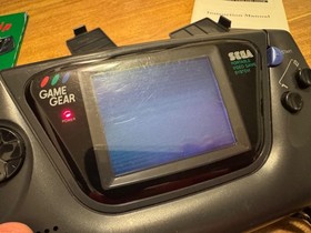 SEGA Game Gear Handheld video game CIB system NICE cosmetic shape screen issue