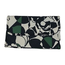 New Vera Bradley Imperial Rose Tri-Fold Makeup Travel Brush Case Nwot