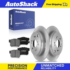 Rear Brake Rotors Premium Ceramic Pads for Acura RDX 2005-2016 Honda CR-V