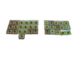 Set 34 ugelli a getto piatto Spraying Systems 19x TC 6503 043 15x TC 8002 ROBTC