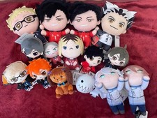 Haikyu Plush Set Deformed 15 Pieces 20cm Each Anime Sports Merchandise
