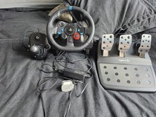 Logitech G29 Racing Steering Wheel PlayStation Edition with Pedals and Shifter