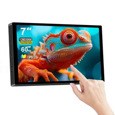 7 Inch Portable HDMI Monitor Display USB-C HDMI Screen for PC/DVR/CCTV System
