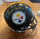 Bill Cowher Signed Pittsburgh Steelers Riddell Mini Helmet JSA/COA CE73956