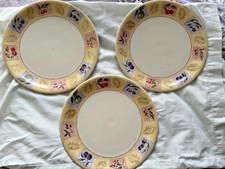 Vintage Marks & Spencer Home WILD FRUITS  28cms  DINNER PLATES  St Michael x 3