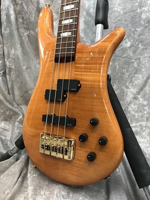 Spector EURO4 DW Amber Stain Finish New Electric Bass Guitar