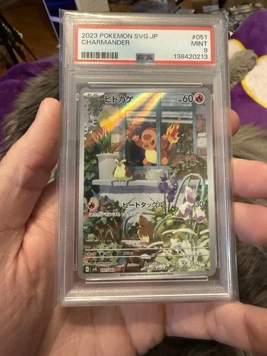 2023 POKEMON JPN SPECIAL DECK SET #051 CHARMANDER PSA 9