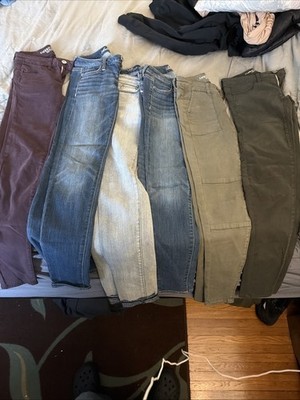 Women s American Eagle 00 Jeans Lot 6x