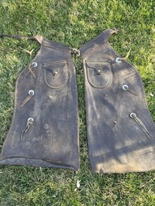 Antique John Clark Saddlery Chaps 1930s