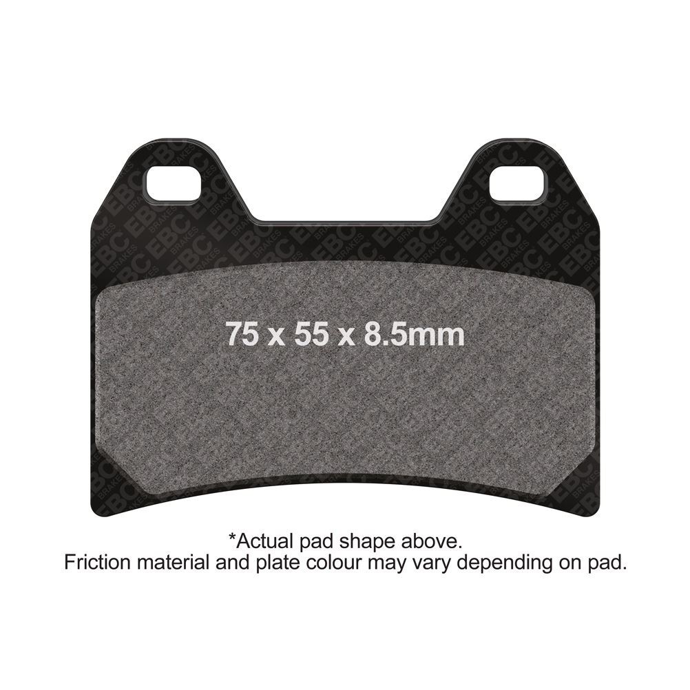 EBC Motorcycle Brake Pads DMX Front Left Ducati Monster 1100 Diesel 2013