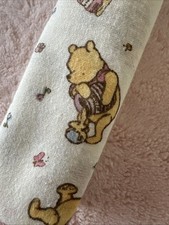 VTG Winnie The Pooh Blanket Receiving Disney Baby Hunny Pot Bear New No Tags