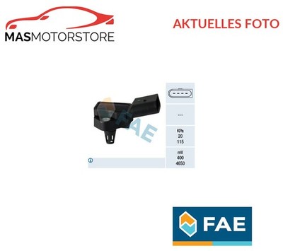 MAP SENSOR DRUCKSENSOR SAUGROHRDRUCK NIEDRIGER FAE 15060 P FÜR VW LUPO,POLO