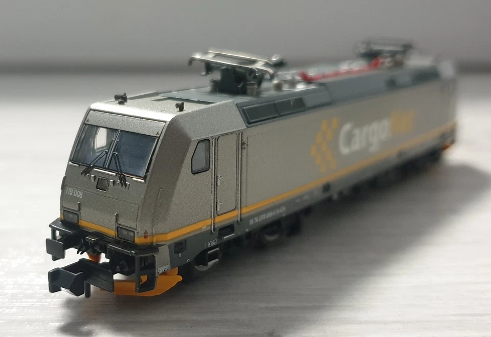 Arnold HN2119 E-Lok BR E186 Traxx 2 Cargo Net Spur N - Bild 3 von 4