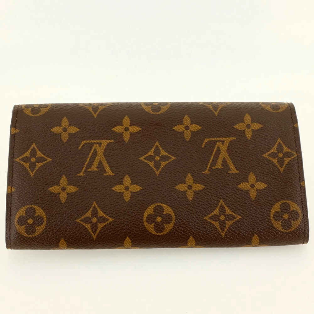 Louis Vuitton Emily Wallet Monogram Rose Ballerine Coin Purse Used thumbnail 7