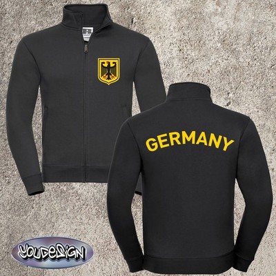 Deutschland Retro Team Sweat Jacket Germany BRD Jacke XS-3XL