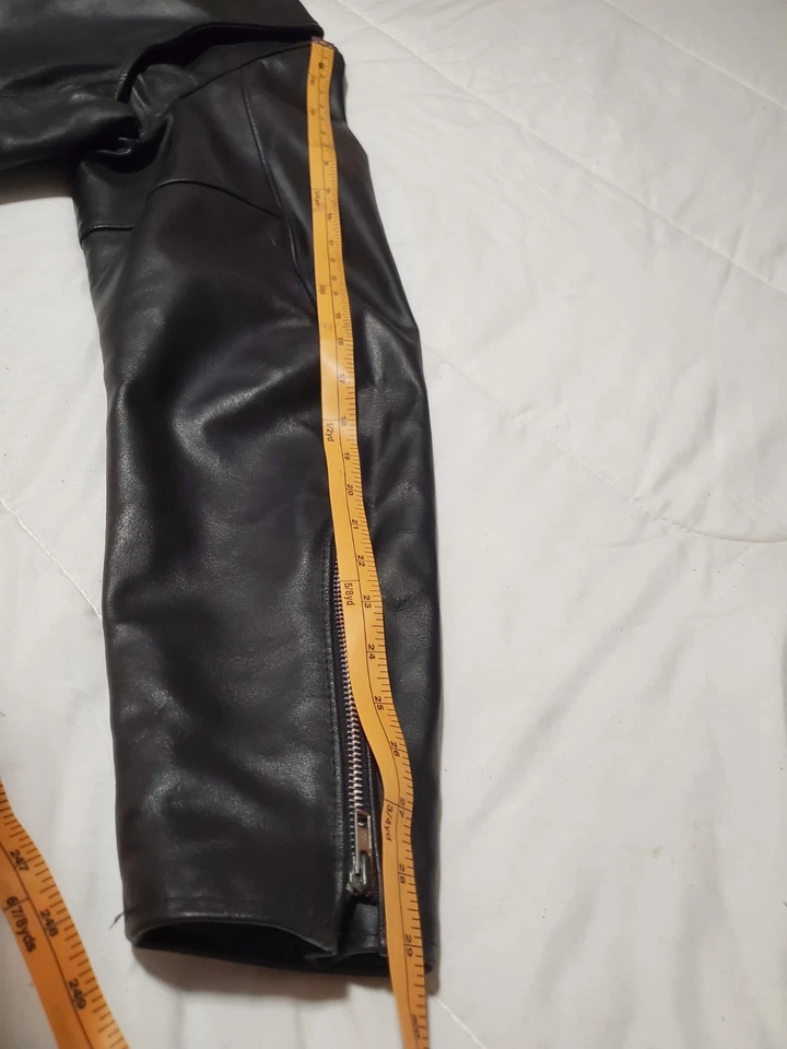 Vintage Biker Jacket Men's Extra Tall - Image 4 of 4