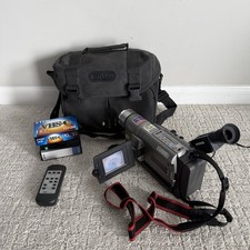 JVC GR-SXM330U Super Compact VHS-C Video Camcorder Video Transfer BUNDLE TESTED