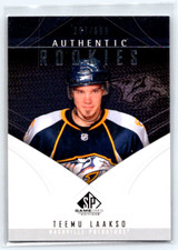 2009-10 SP Game Used Edition - Authentic Rookies Teemu Laakso #110 /699 (RC)