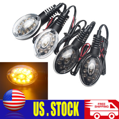 LED Indicator Turn Signal Light For KAWASAKI NINJA 250R KLX250SF/S Vulcan S 650