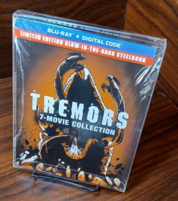 Tremors Steelbook 7-movie Collection (Blu-ray) NEW-w/PROTECTIVE SLEEVE-Free S&H