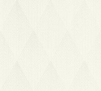 New Walls Vliestapete Grafische Rauten Grauweiß Glitzer 37419-2 (4,13€/1Qm)