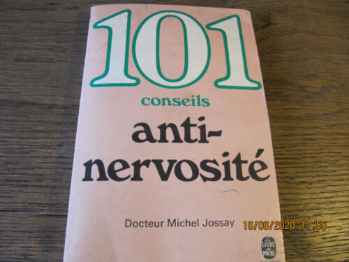 101 Conseils anti-nervosité Docteur Jossay 1980 - Zdjęcie 1 z 2