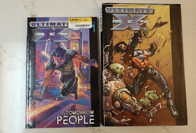 Ultimate X-Men Volumes  1 SC and 2 HC by Millar, Mark Hardback Book 