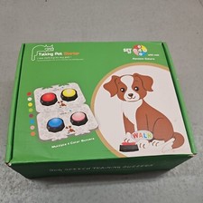 Image of 4 Recordable Dog Buttons Talking Button Set for Communication Pet Training Gift